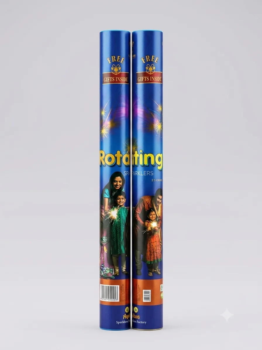 Rotating Sparklers